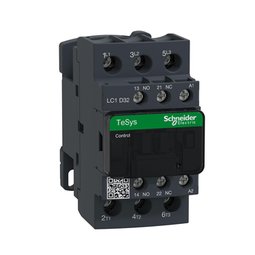 Schneider TeSys D 32A Contactor, 220V, LC1D32M7